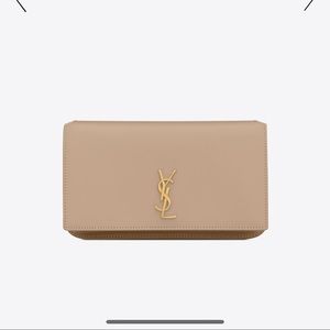 YSL Monogram Phone Holder Shoulder Bag